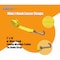 Tie 4 Safe 2" x 10' Lasso Strap w/ Mini J Hook for Towing Wrecker Trailer Tie Down, 2PK TWS65-5210-J-Y-2 - alternate 3